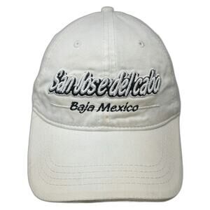 Sports & Caps White Baseball Cap One Size San Jose del Cabo Mexico Slideback Hat